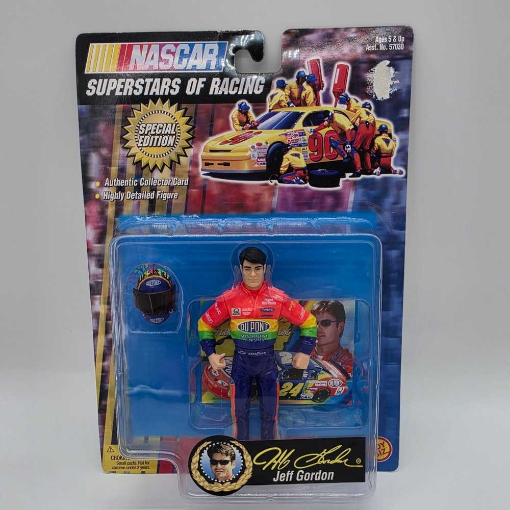 NASCAR Superstars of Racing Jeff Gordon Special Edition Toy Biz Figure 57030